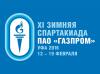 С 12 ПО 19 ФЕВРАЛЯ 2016 ГОДА В УФЕ ПРОЙДЕТ ЗИМНЯЯ СПАРТАКИАДА ПАО «ГАЗПРОМ»