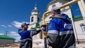 В поселке Рыбное Саратовской области газифицирован православный храм