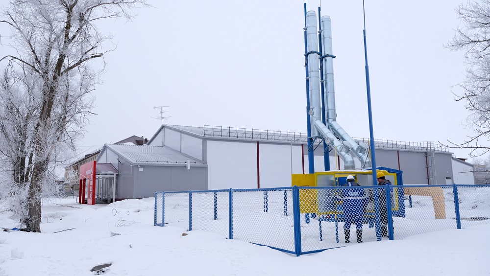 Газовая котельная и пункт редуцирования газа у Ледовой арены в ЗАТО Светлый.JPG
