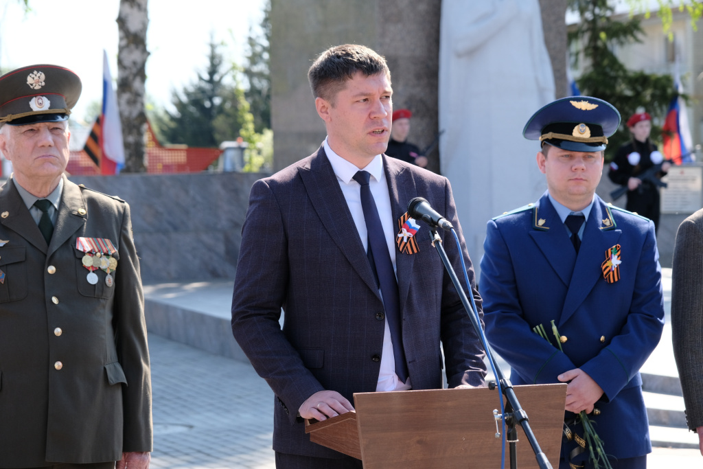 Мероприятие по зажжению Вечного огня в с. Балтай.JPG