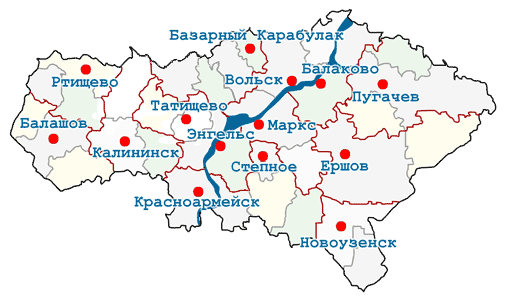 Карта г саратовской области. Карта Саратовской области с районами. Саратовская обл карта с районами. Карта Саратовской обл с городами. Карта Саратовской области с городами.